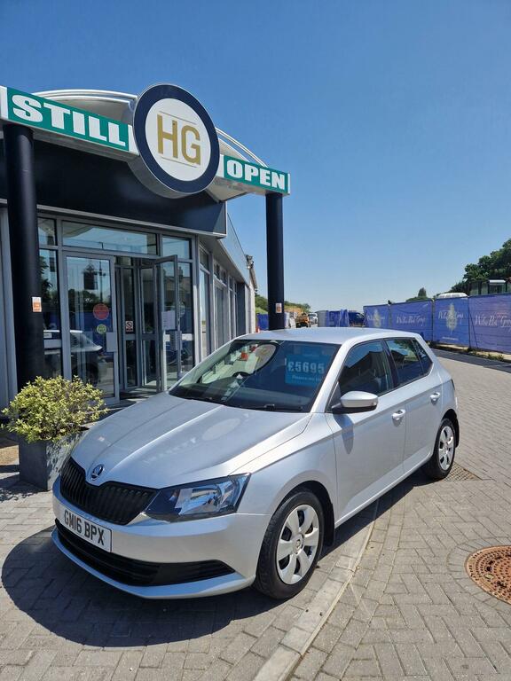 Skoda Fabia 1.0 S Euro 6 Ss Silver