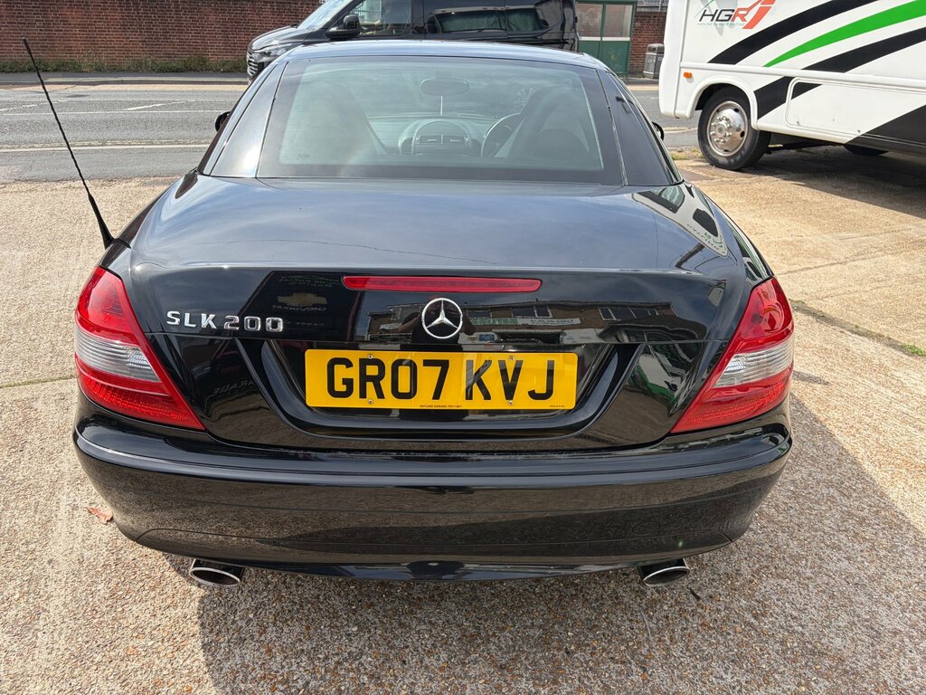 Mercedes-Benz SLK 1.8 Slk200 Kompressor Convertible Black #5