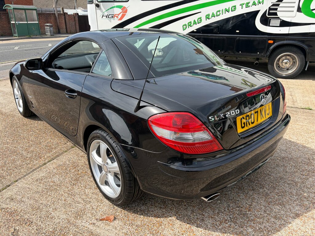 Mercedes-Benz SLK 1.8 Slk200 Kompressor Convertible Black #4