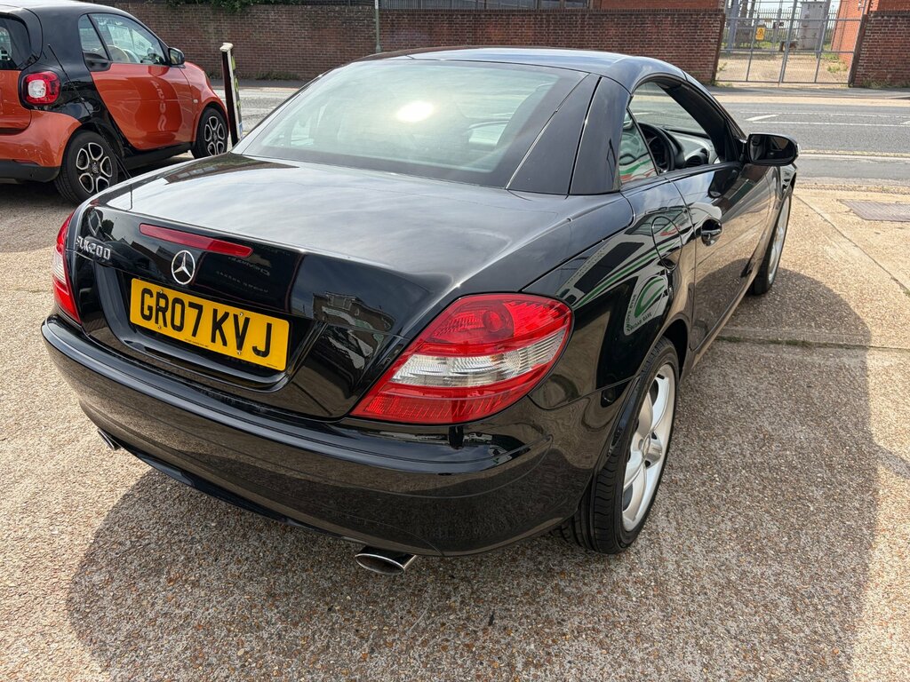 Mercedes-Benz SLK 1.8 Slk200 Kompressor Convertible Black #6