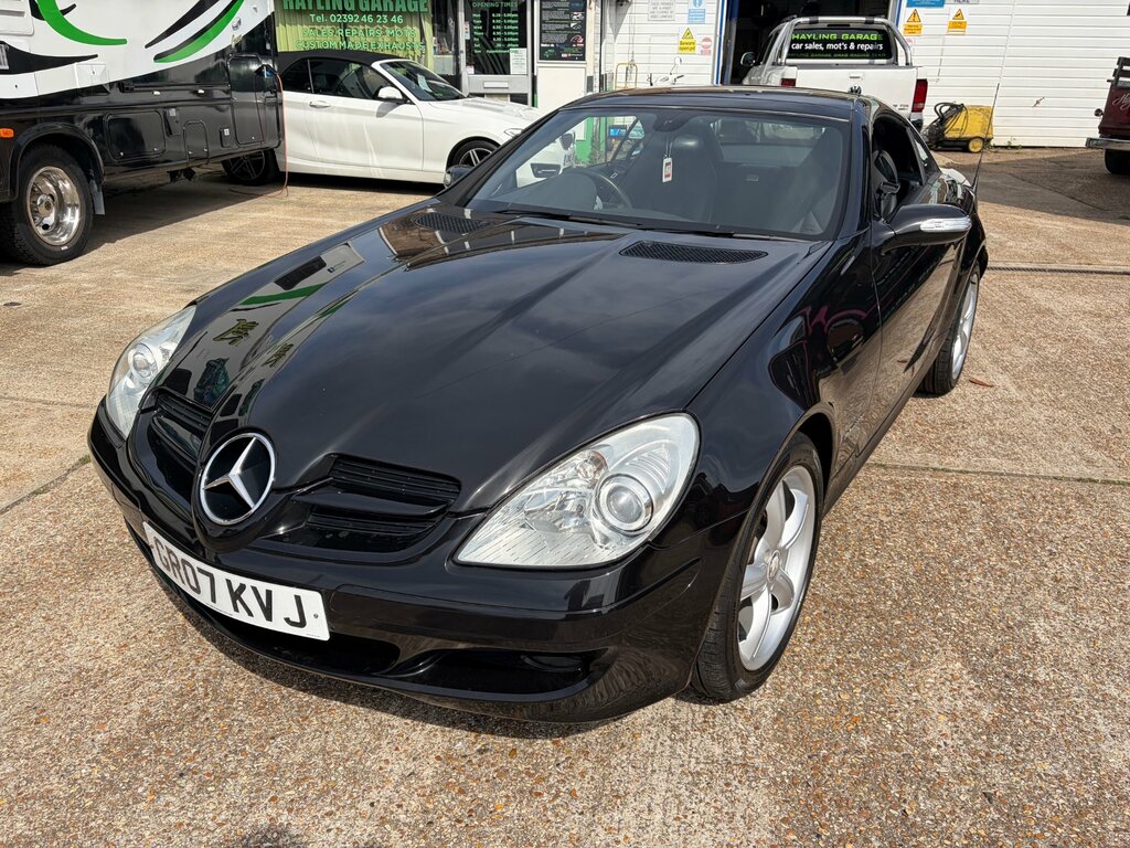 Mercedes-Benz SLK 1.8 Slk200 Kompressor Convertible Black #3