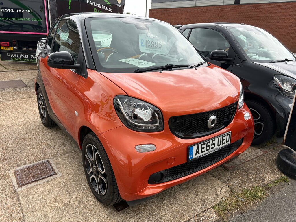 Smart Fortwo Coupe 0.9T Prime Premium Coupe Euro Orange