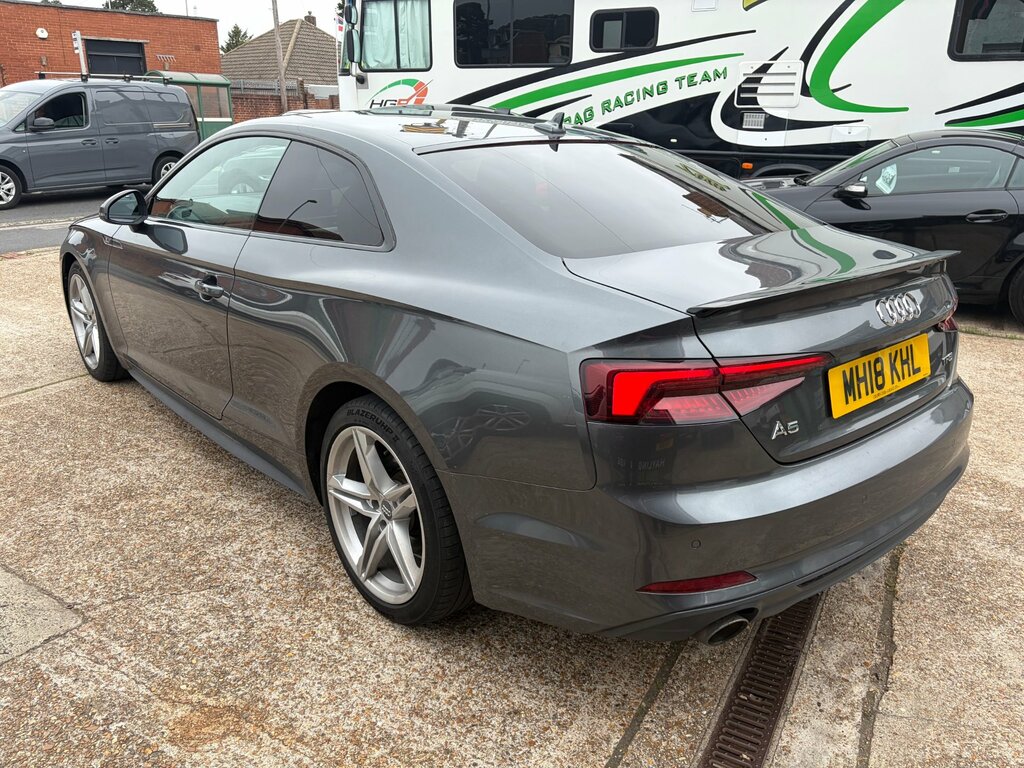 Audi A5 2.0 Tfsi S Line Coupe S Tronic Euro 6 Grey #4