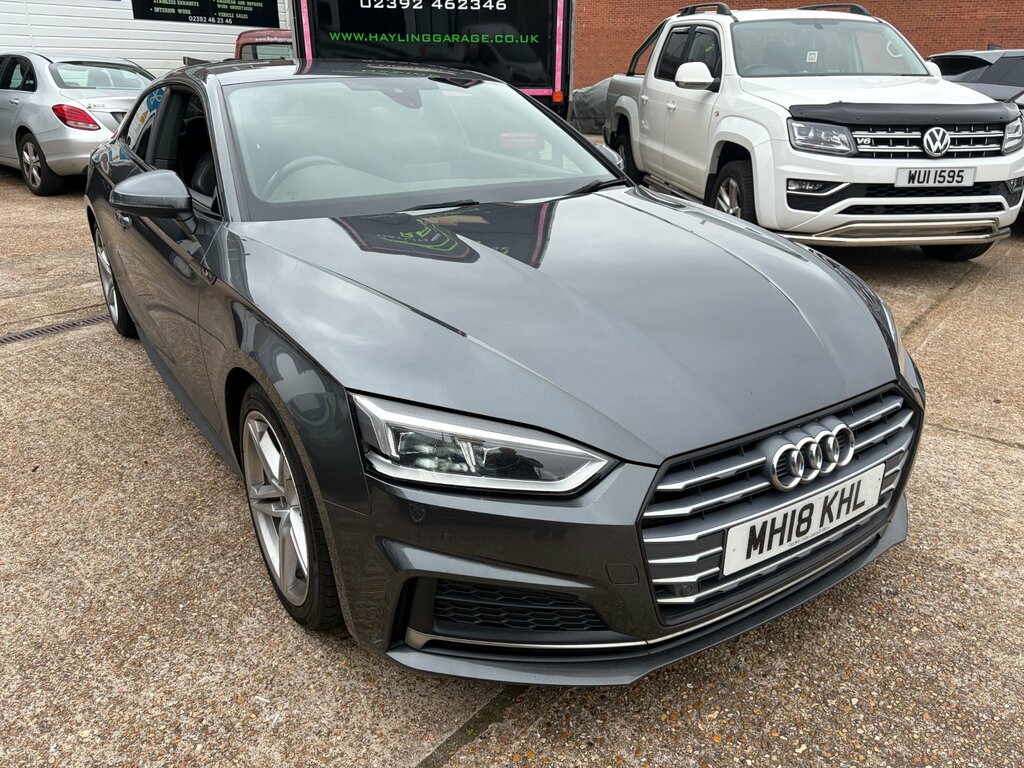Audi A5 2.0 Tfsi S Line Coupe S Tronic Euro 6 Grey