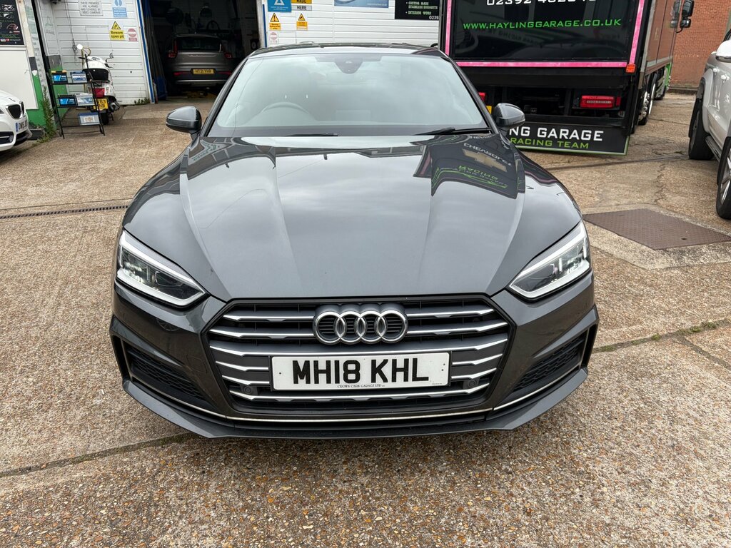 Audi A5 2.0 Tfsi S Line Coupe S Tronic Euro 6 Grey #2