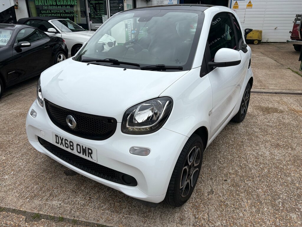 Smart Fortwo Coupe 1.0 Prime Premium Coupe Twinamic Euro White #3