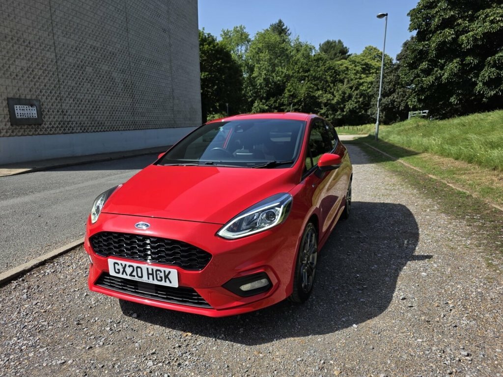 Ford Fiesta 1L St-line Edition Red
