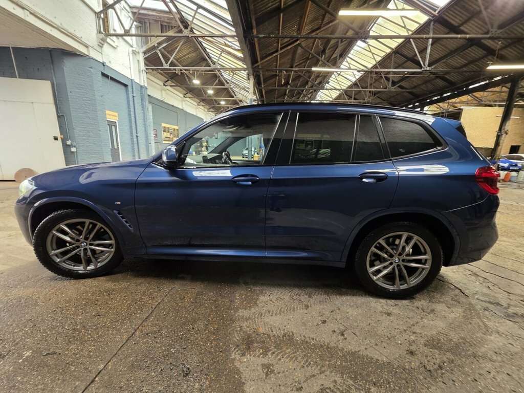 BMW X3 2L M Sport RV69ODR Blue #3