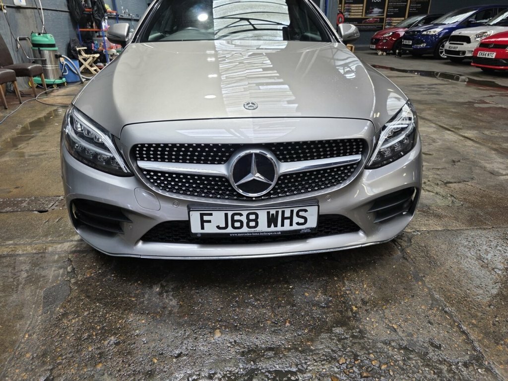 Mercedes-Benz C Class 2L Amg Line FJ68WHS Silver #4
