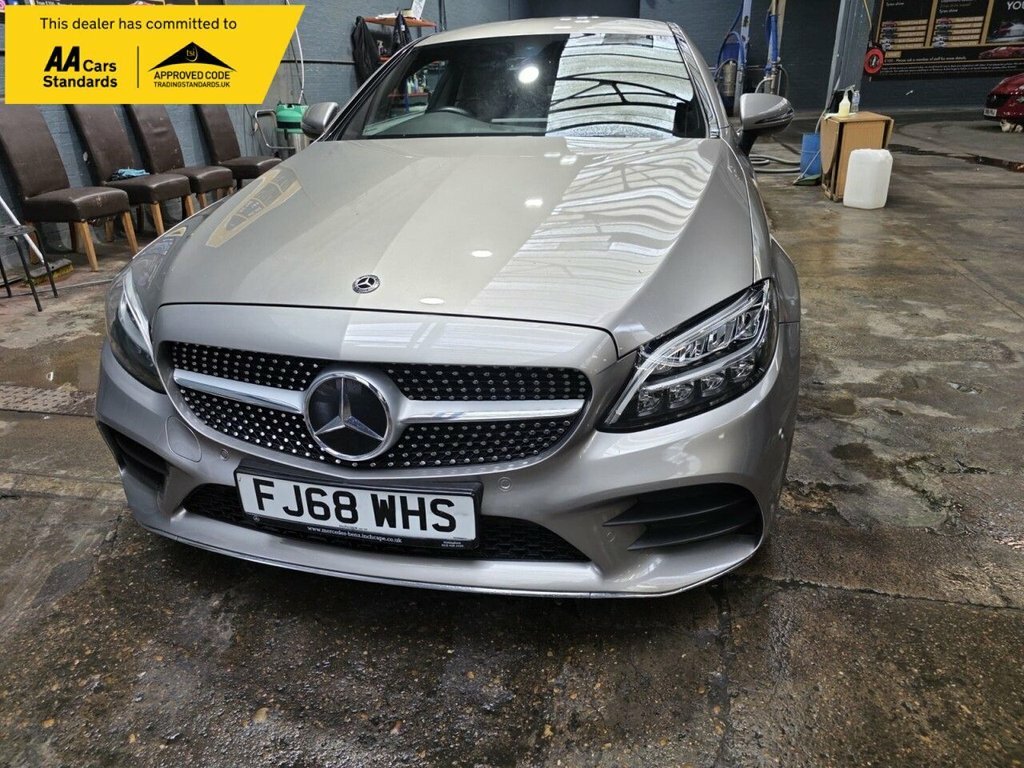 Mercedes-Benz C Class 2L Amg Line FJ68WHS Silver #3