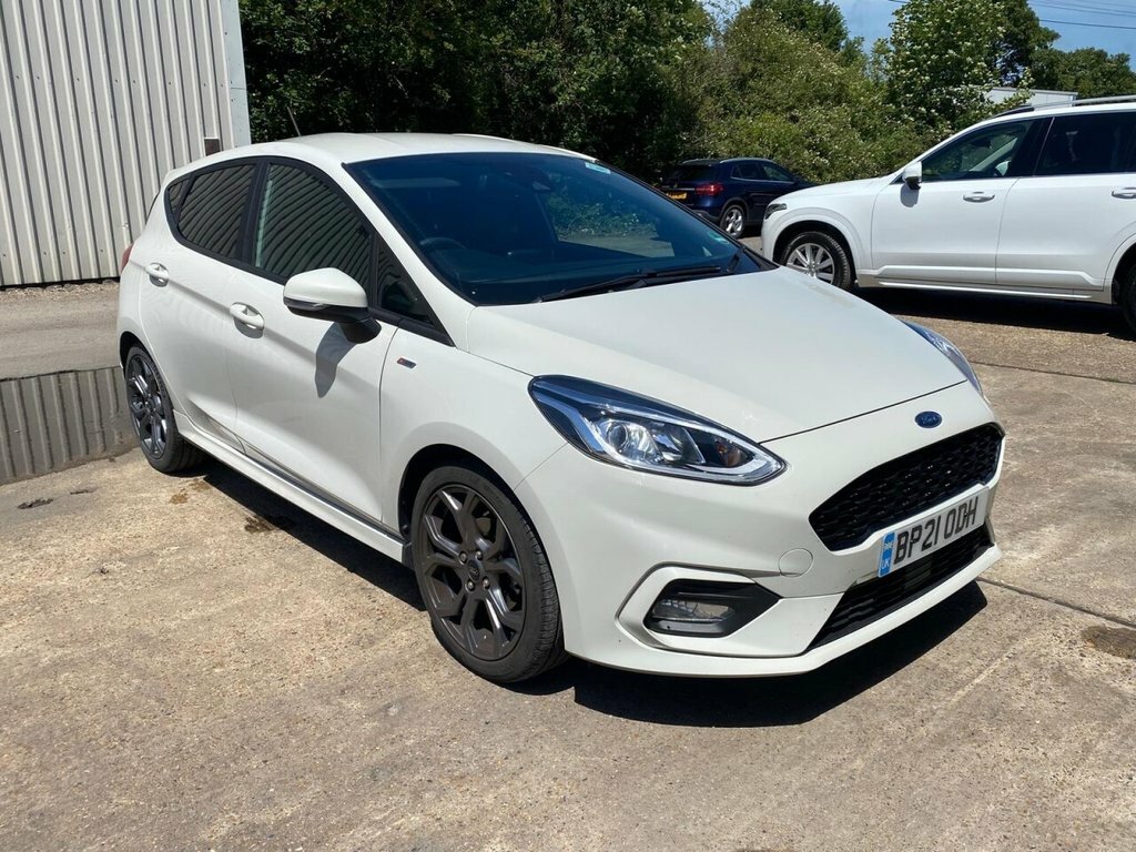 Ford Fiesta 1L St-line Edition BP21ODH White #2