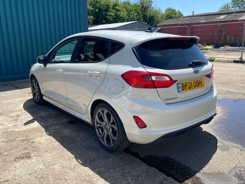 Ford Fiesta 1L St-line Edition BP21ODH White #4