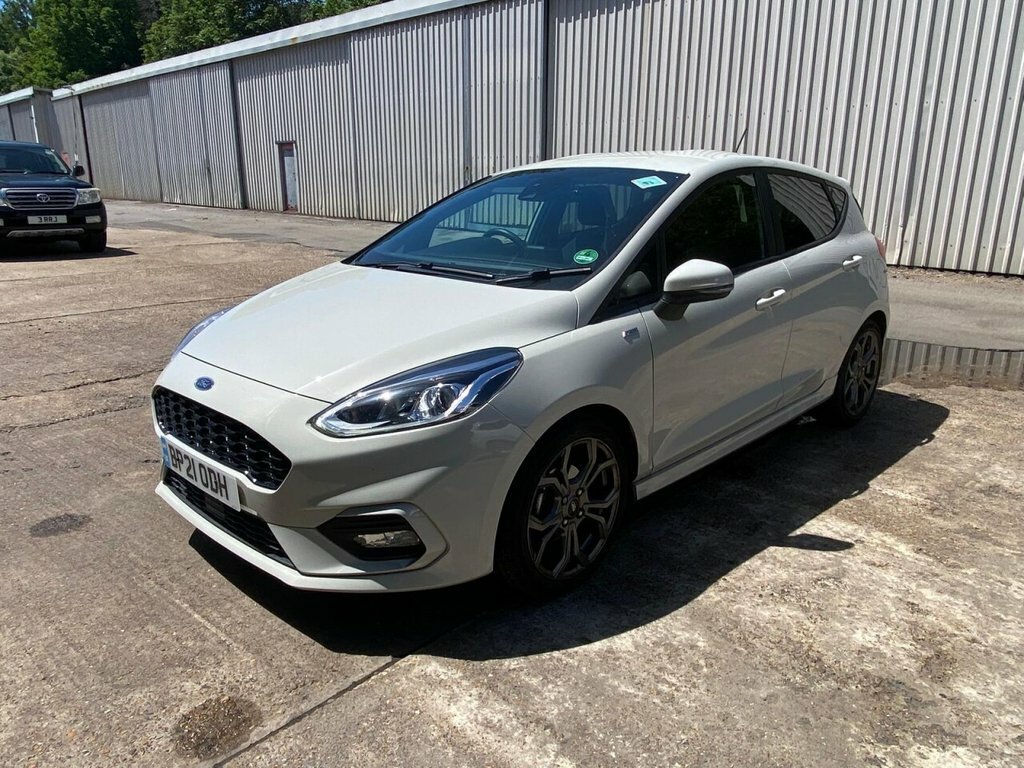 Ford Fiesta 1L St-line Edition BP21ODH White #3