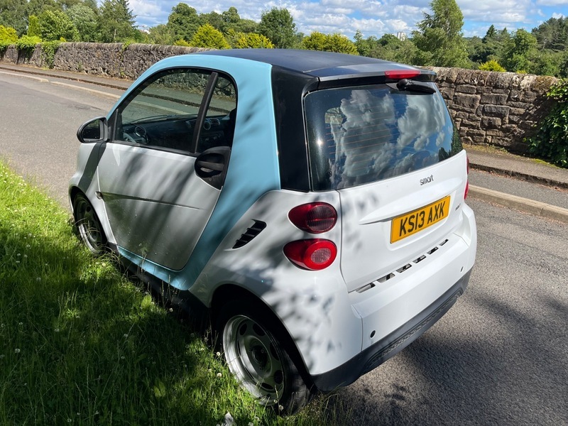 Smart Fortwo Pure Mhd White #5
