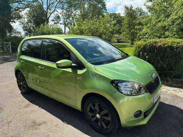 Skoda Citigo Black Edition Mpi Green #5