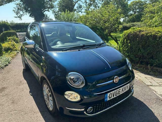 Fiat 500 Lounge Blue #4