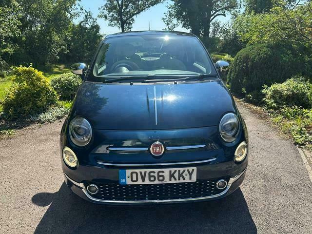 Fiat 500 Lounge Blue #3