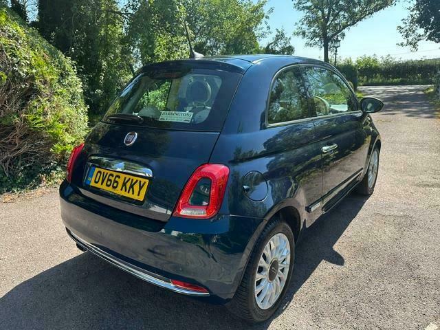 Fiat 500 Lounge Blue #6