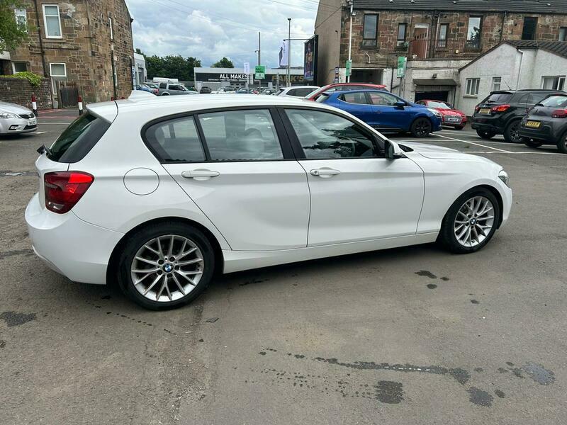 BMW 1 Series M Sport White #2