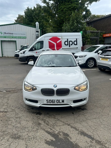 BMW 1 Series M Sport White #3