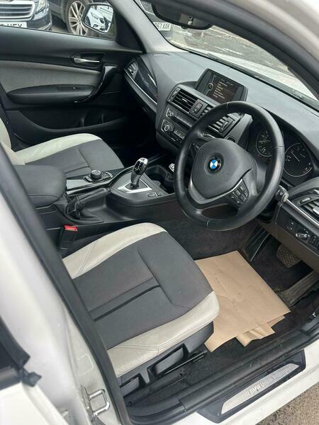 BMW 1 Series M Sport White #6