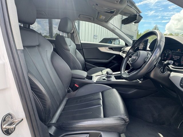 Audi A4 Allroad Tdi 40 Sport Estate White #4