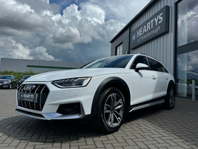 Audi A4 Allroad Tdi 40 Sport Estate White #3