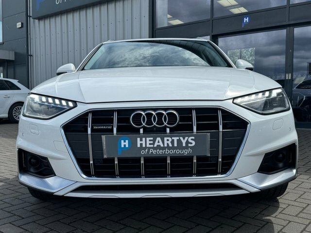 Audi A4 Allroad Tdi 40 Sport Estate White #2