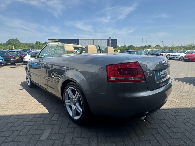 Audi A4 Cabriolet Convertible 1.8 T Sport 200756 Silver #33