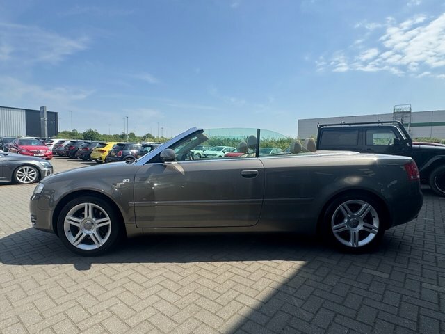 Audi A4 Cabriolet Convertible 1.8 T Sport 200756 Silver #11