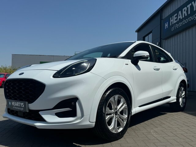 Ford Puma Ecoboost St-line Suv AO21EZH White #3