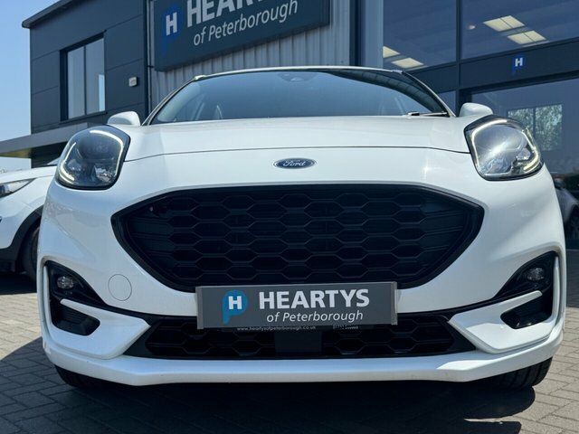 Ford Puma Ecoboost St-line Suv AO21EZH White #2