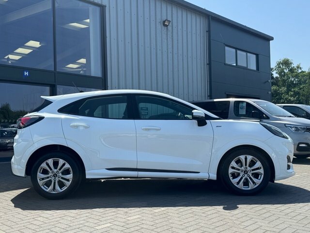 Ford Puma Ecoboost St-line Suv AO21EZH White #5