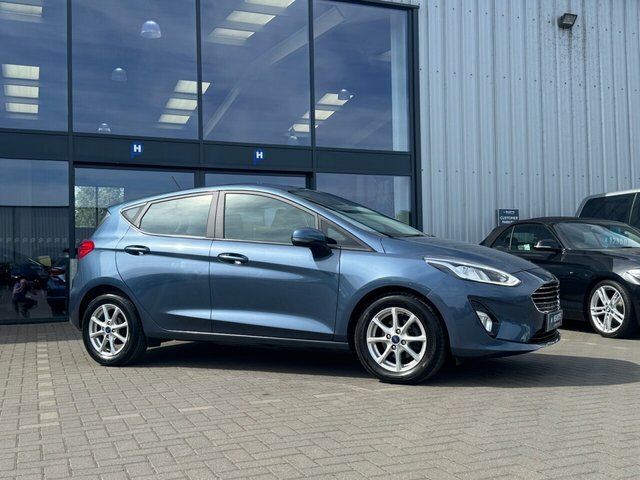 Ford Fiesta Ecoboost Gpf Zetec Hatchback FL19UPC Blue #6