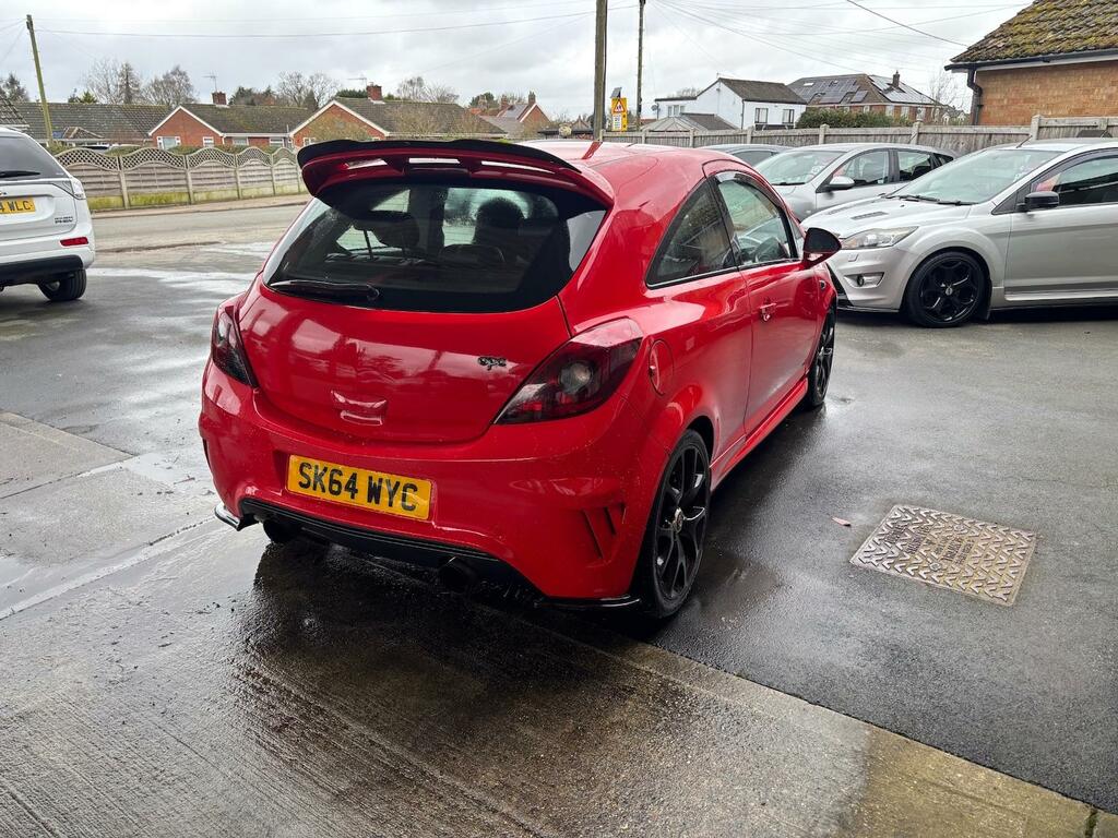 Vauxhall Corsa 1.6T Vxr SK64WYC Red #4