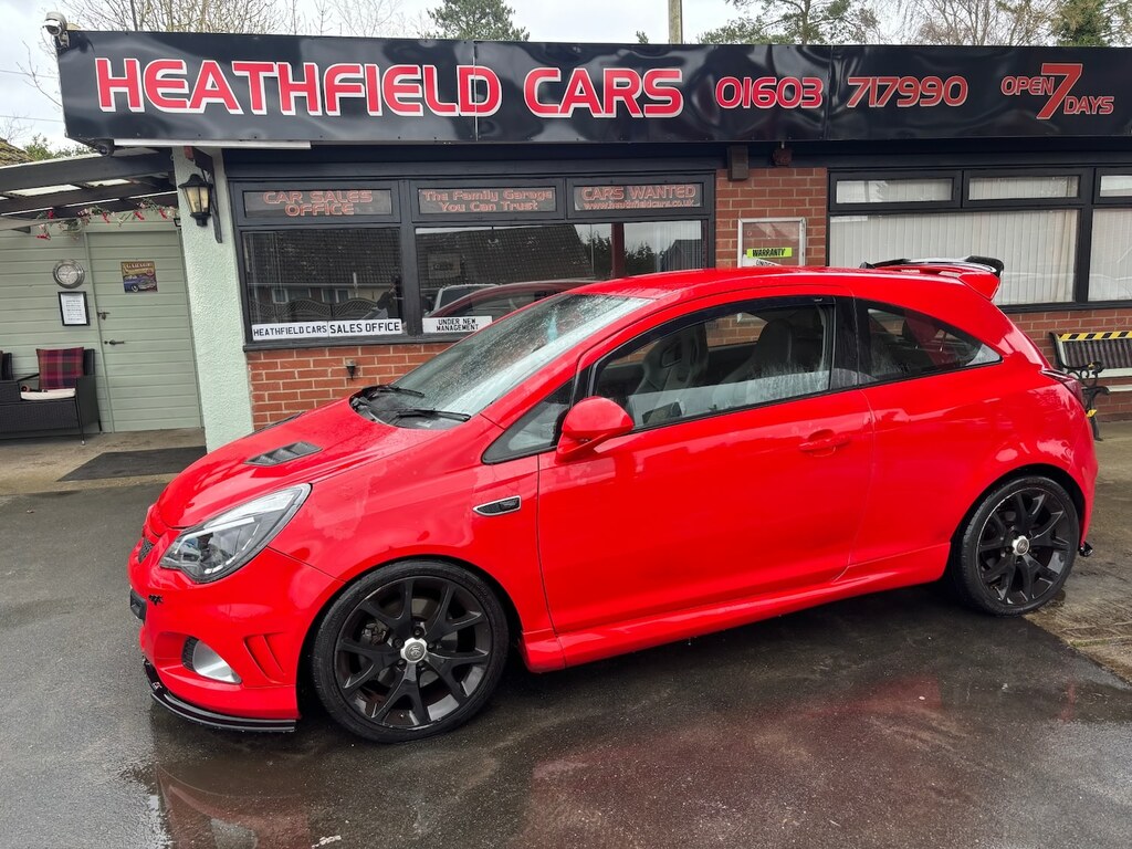 Vauxhall Corsa 1.6T Vxr Red