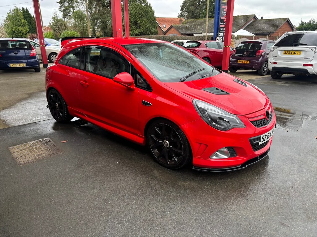 Vauxhall Corsa 1.6T Vxr SK64WYC Red #3