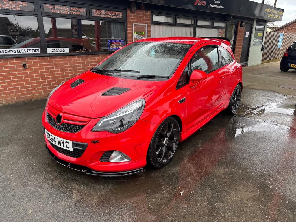 Vauxhall Corsa 1.6T Vxr SK64WYC Red #2