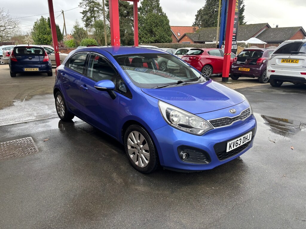 Kia RIO 1.4 2 Isg KV63DHJ Blue #3