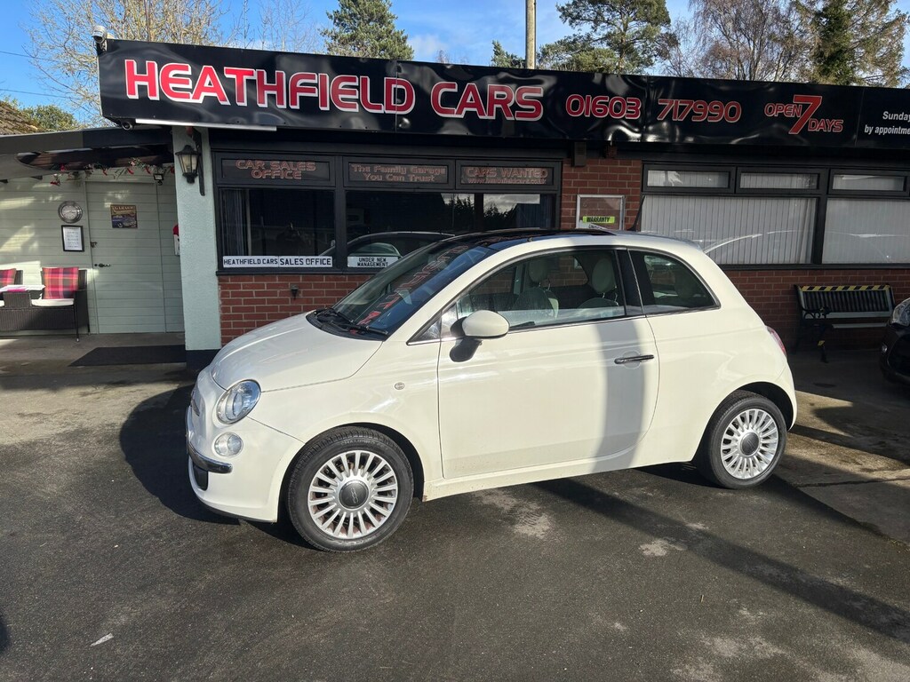 Fiat 500 1.2 Lounge Start Stop White