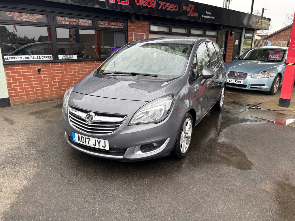 Vauxhall Meriva 1.4I 16V Tech Line AO17JYJ Grey #2