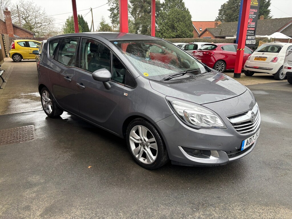 Vauxhall Meriva 1.4I 16V Tech Line AO17JYJ Grey #3