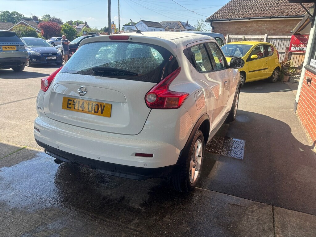 Nissan Juke 1.6 94 Visia EY14UOV White #4