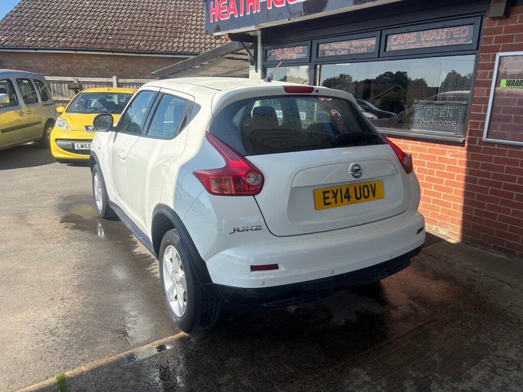 Nissan Juke 1.6 94 Visia EY14UOV White #5