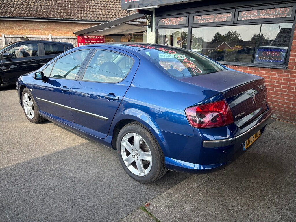 Peugeot 407 2.0 Hdi 136 Se Luxury Pack Blue #5