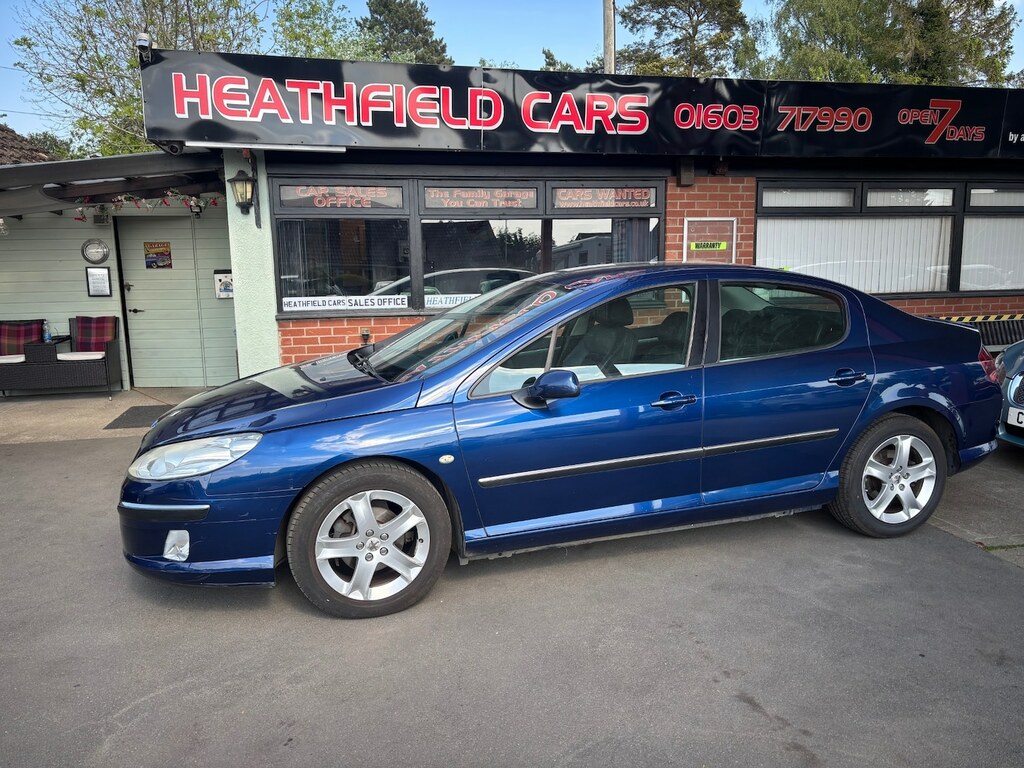 Peugeot 407 2.0 Hdi 136 Se Luxury Pack Blue