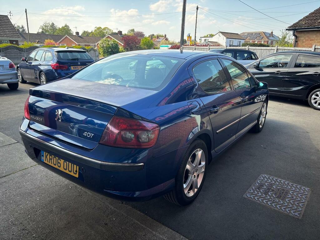 Peugeot 407 2.0 Hdi 136 Se Luxury Pack Blue #4