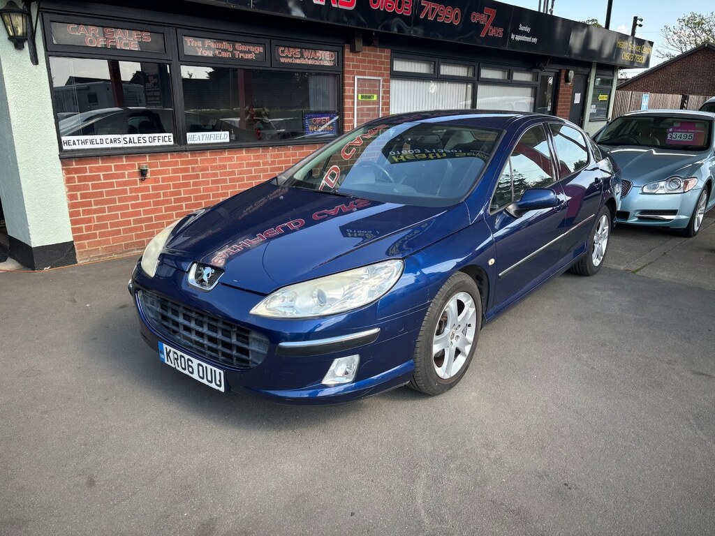 Peugeot 407 2.0 Hdi 136 Se Luxury Pack Blue #2