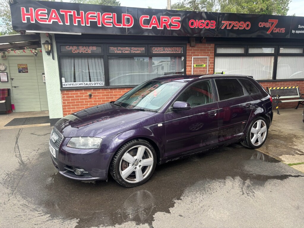 Audi A3 3.2 V6 Quattro S Line Purple
