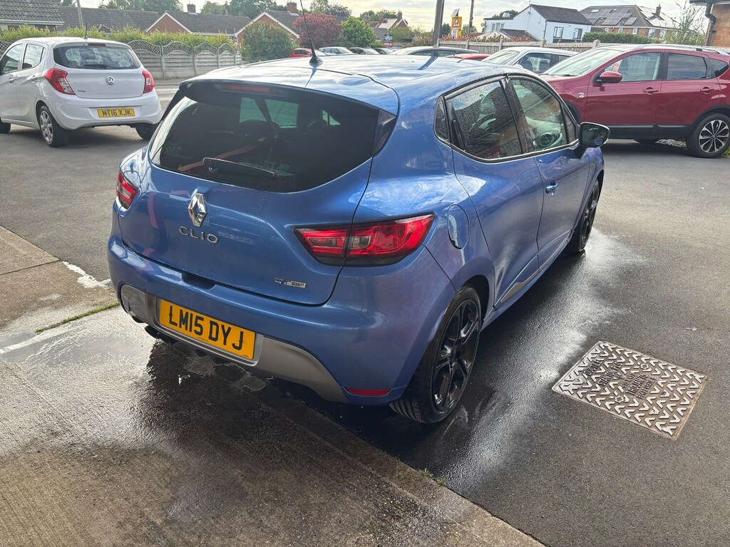 Renault Clio 1.2 Tce Gt Line Edc Blue #4
